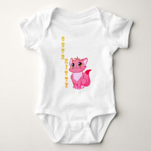 Body Para Bebé Cute Kitty