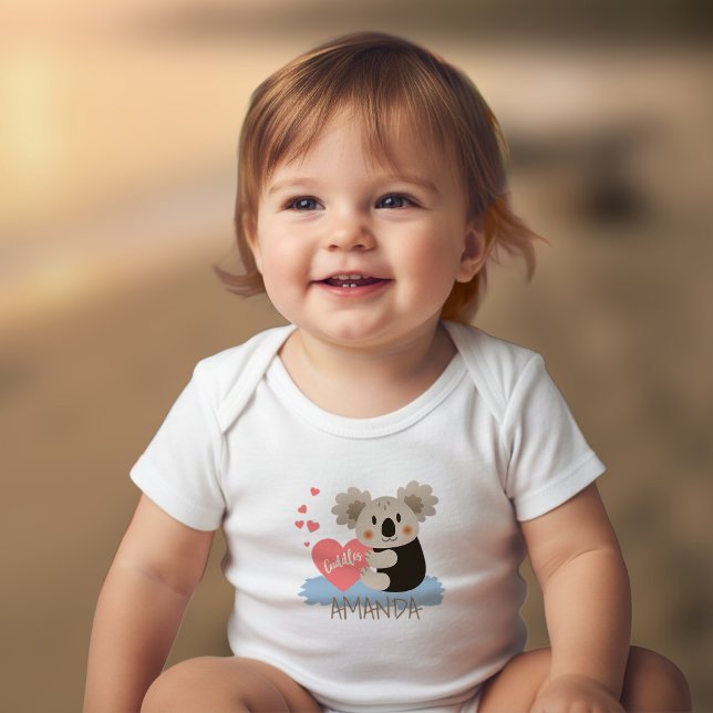 Body Para Bebé Cute Koala Cuddles ID386 (Subido por el creador)