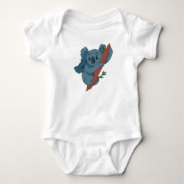 Body Para Bebé Cute Koala Family Illustration - Nature-Loving Kid