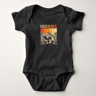 Body Para Bebé Cute Lizard Iguana Reptil Gigo Iguana