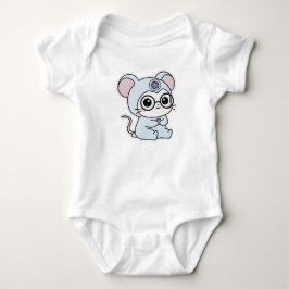 Body Para Bebé Cute lovely little mouse