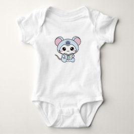 Body Para Bebé Cute lovely little mouse