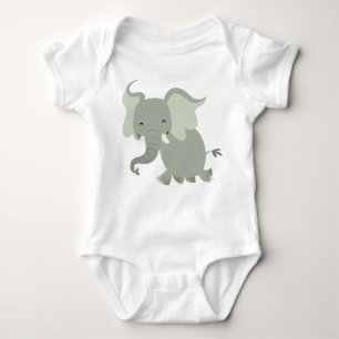 Body Para Bebé Cute Merry Personalizado Elephant Baby Apparte