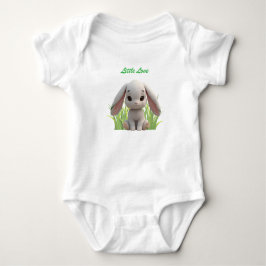 Body Para Bebé Cute Neutral Bunny Newborn Baby Bodysuit