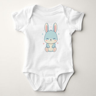 Body Para Bebé Cute Pastel Bunny Baby Onesie