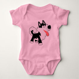 Body Para Bebé Cute Personalizado Siberian Husky Baby Clothing