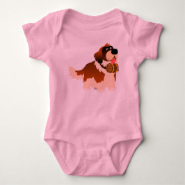 Body Para Bebé Cute Personalizado St Bernard Baby Clothing