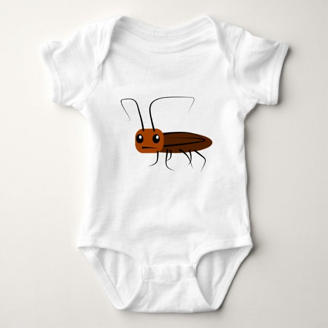 Body Para Bebé Cute Roach (Anverso)