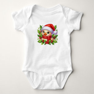 Body Para Bebé Cute Santa Duck