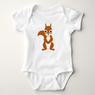 Body Para Bebé Cute Squirrel Kawaii diseño Baby Bodysuit