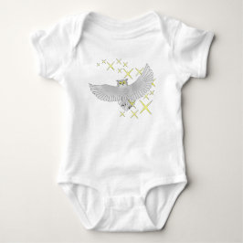 Body Para Bebé Cute Star Owl T-Shirt
