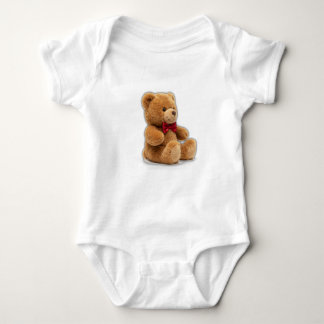 Body Para Bebé Cute Teddy Bear Art Double-Sided Graphic T-Shirt