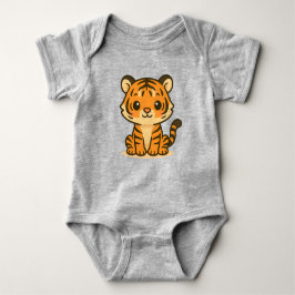 Body Para Bebé Cute Tiger Baby Bodysuit