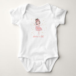 Body Para Bebé Cute Tutu Bailarina Niña Cumpleaños Uno