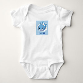 Body Para Bebé Cute Whale