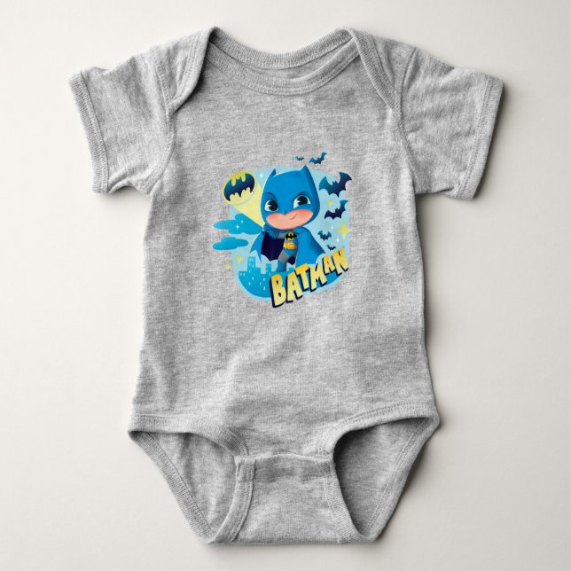 Body Para Bebé Cuter Than Cute Batman (Anverso)