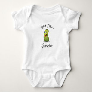 Body Para Bebé Cutest Little Cornichon Pickle Baby Bodysuit
