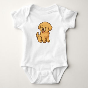 Body Para Bebé Cutest Pup for the Cutest Baby - Cartoon Dog Baby