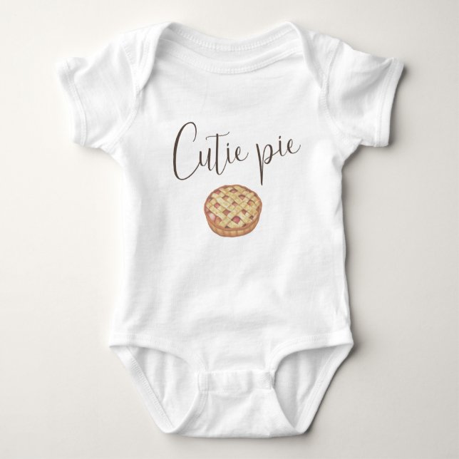 Body Para Bebé Cutie Pie Baby Bodysuit (Anverso)