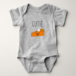 Body Para Bebé Cutie Pie Calabaza Pie Bebé Bodysuit
