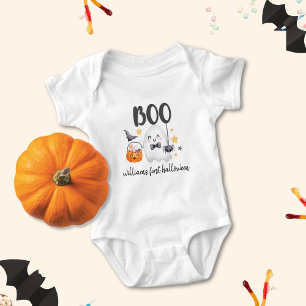 Body Para Bebé Cuto disfraz Fantasma Calabaza Halloween