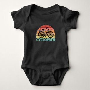 Body Para Bebé Cyclopath Funny Cycling