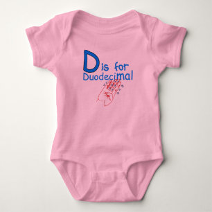 Body Para Bebé D está para duodecimal
