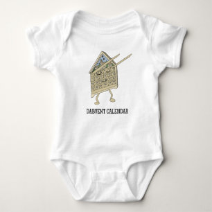 Body Para Bebé Dabbing Advent Calendar Funny Christian Religious