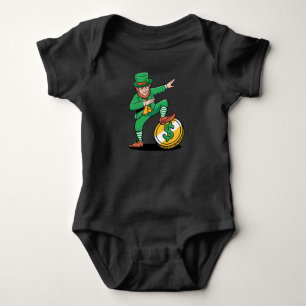 Body Para Bebé Dabbing Duende Divertido Día de San Patricio