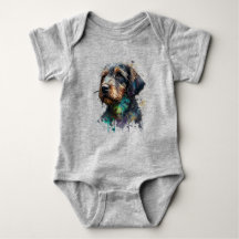 Dachshund Puppy Watercolor Adorable