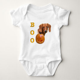 Body Para Bebé Dachshund (suave) Boo