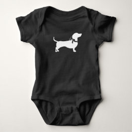 Body Para Bebé Dachshund Weiner Perro Baby Shower Sexo Neutral