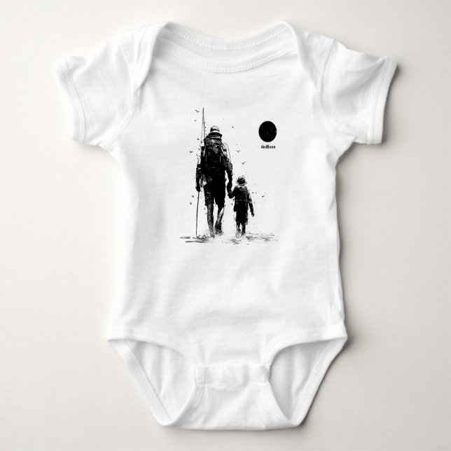 Body Para Bebé dad&son (Anverso)