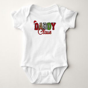 Body Para Bebé Daddy Claus Plaid Pattern-60095