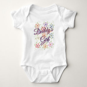 Body Para Bebé Daddy Romper Para Niña