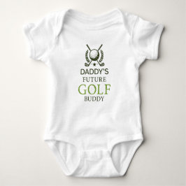 Body Para Bebé Daddy's Future Golf Buddy Cute Golfing