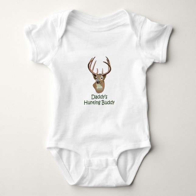 BODY PARA BEBÉ DADDYS HUNTING BUDDY (Anverso)