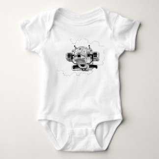 Body Para Bebé Daileon nuvens