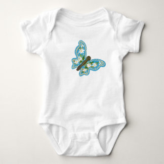 Body Para Bebé Daisy Butterfly Infantil Creeper
