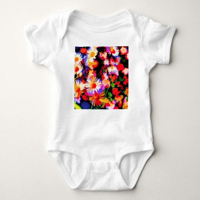 Body Para Bebé Daisy Daze (Anverso)