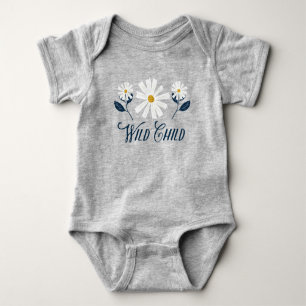 Body Para Bebé Daisy Wild Child Baby Bodysuit