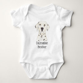 Body Para Bebé Dálmata Personalizado Perro