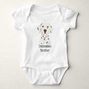 Body Para Bebé Dálmata Personalizado Perro
