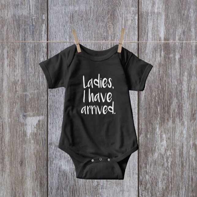 Body Para Bebé Damas, he llegado (Subido por el creador)