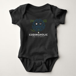 Body Para Bebé Dark Mode Coder Baby Gift | Developer New