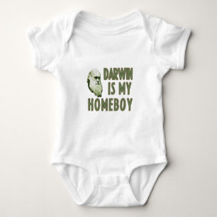 Body Para Bebé Darwin es mi homeboy