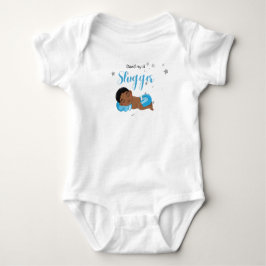 Body Para Bebé David mi pequeño bateador camiseta bodysuit