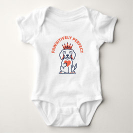Body Para Bebé Decoración de guardería real para perros positivam