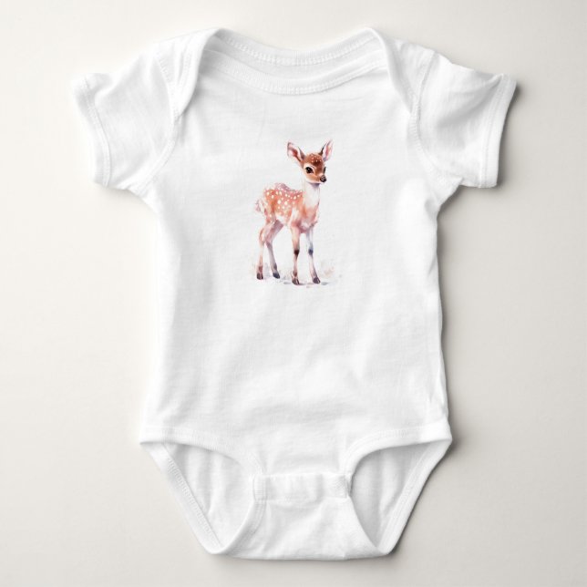Body Para Bebé Deer bebé con manchas dulces (Anverso)