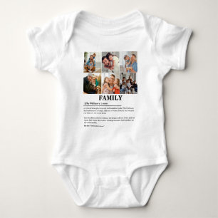 Body Para Bebé Definición personalizada de la familia de Collages